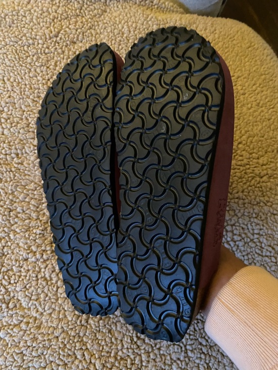 Birkis Amsterdam Plum Leather Slip-On Clog size 40! - Picture 11 of 13